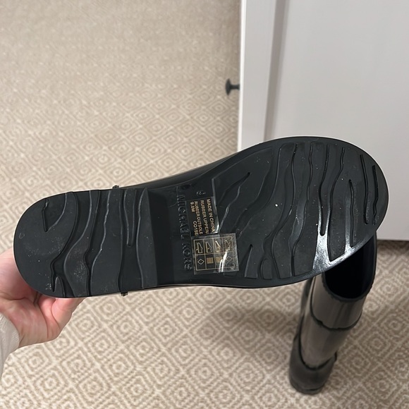 Michael Kors Black Rainboots NEVER WORN!! - Picture 4 of 4